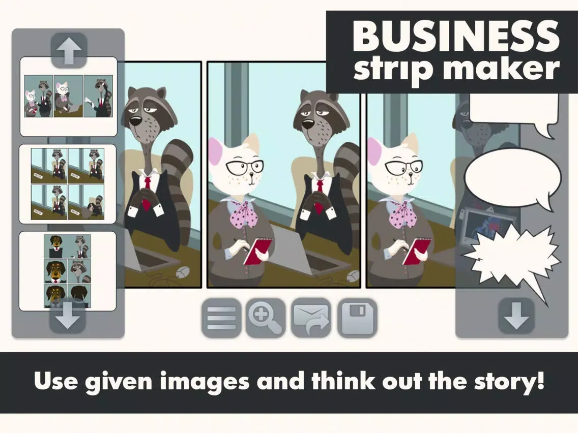 Capturas de pantalla de Business Strip Maker iPad 