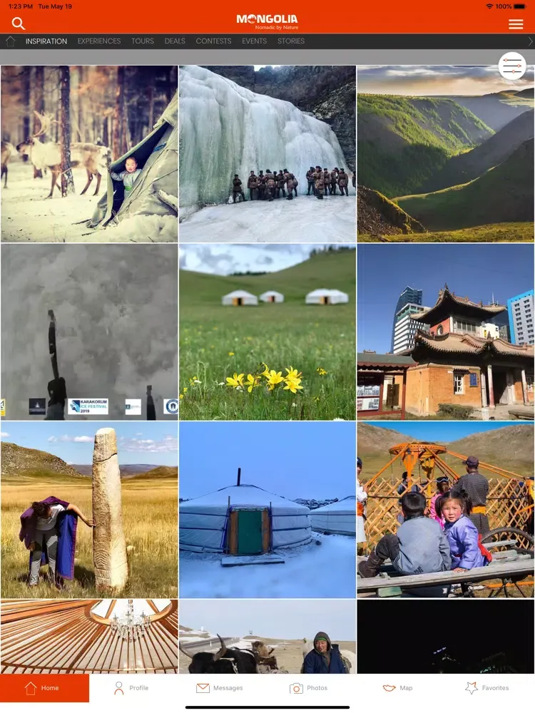 Mongolia Travel iPad  스크린샷