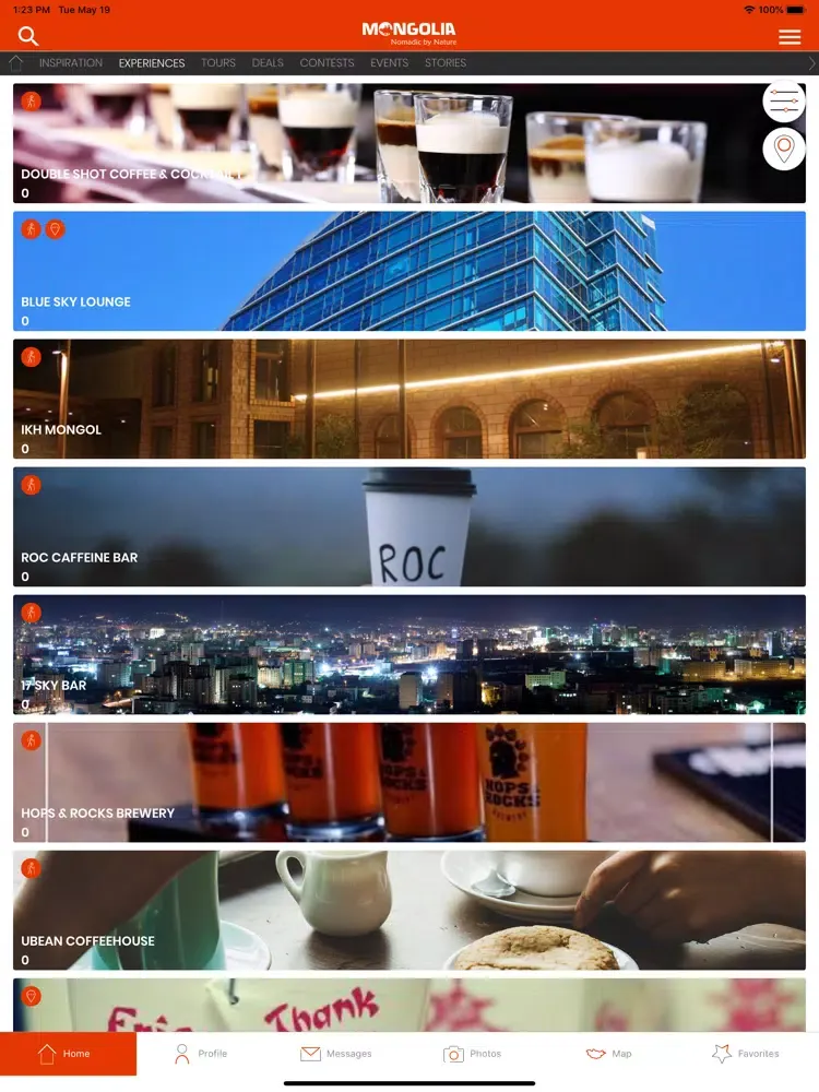 Mongolia Travel iPad  스크린샷