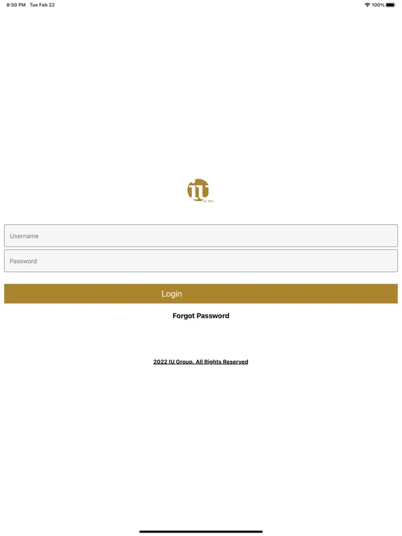 IU Customer App iPad  Screenshots