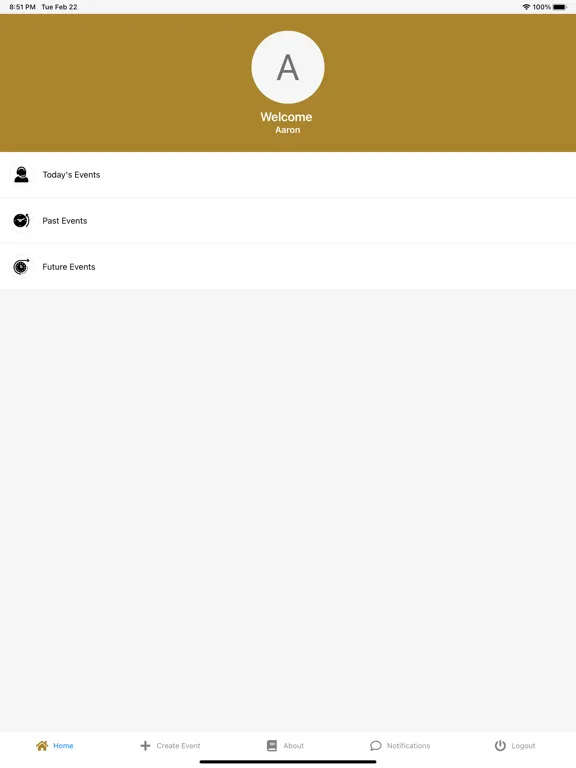 IU Customer App iPad  Screenshots