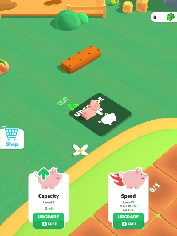 Captures d'écran de Hungry Piggy iPad 
