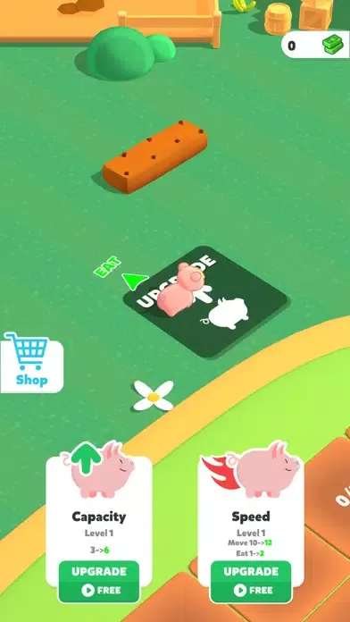 Captures d'écran de Hungry Piggy