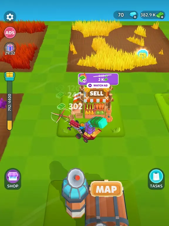 Zrzuty ekranu Lawn Mower 3D! iPad 