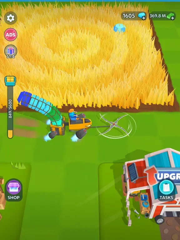 Zrzuty ekranu Lawn Mower 3D! iPad 