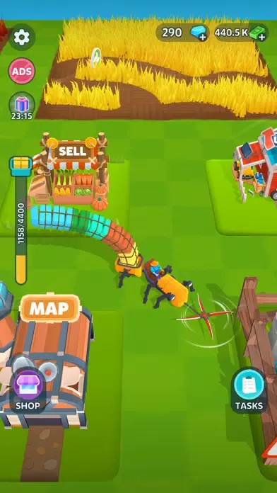 Zrzuty ekranu Lawn Mower 3D!