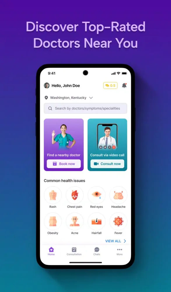 VEZITA - Serving Your Health. Ekran Görüntüleri