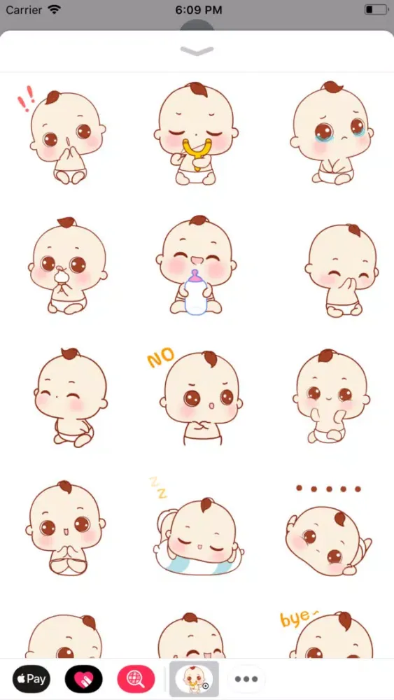 Baby Stickers Animated Screenshots