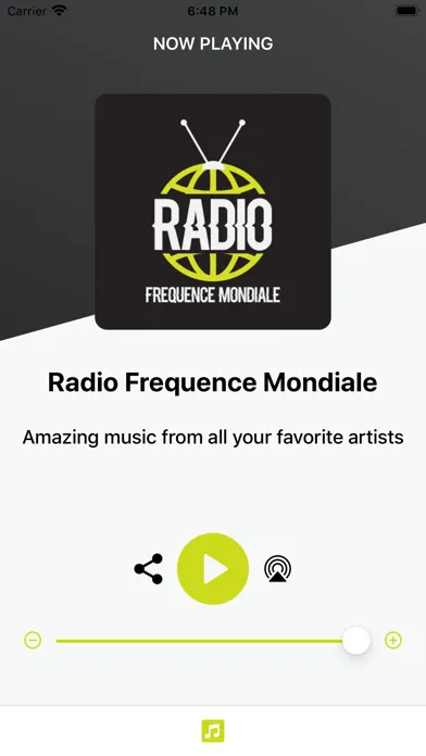 Zrzuty ekranu Radio Frequence Mondiale