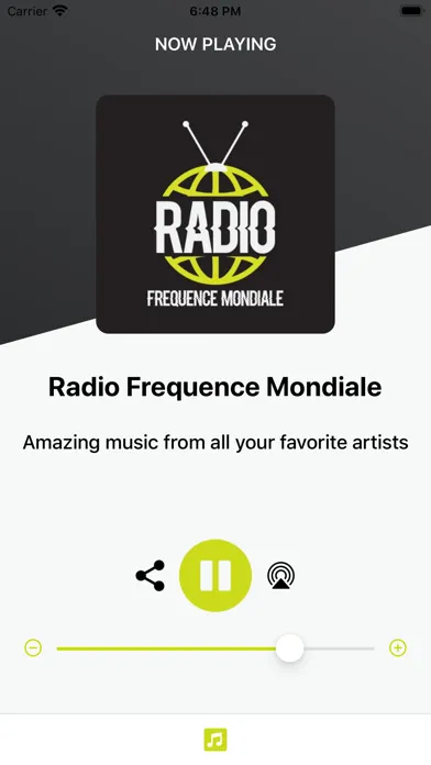 Zrzuty ekranu Radio Frequence Mondiale