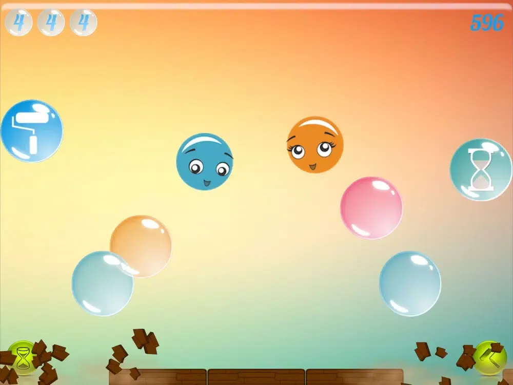 Capturas de pantalla de Pop The Bubble Lite iPad 