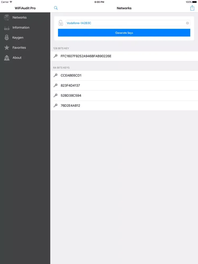 تصاویر WiFiAudit Pro for iPad iPad 