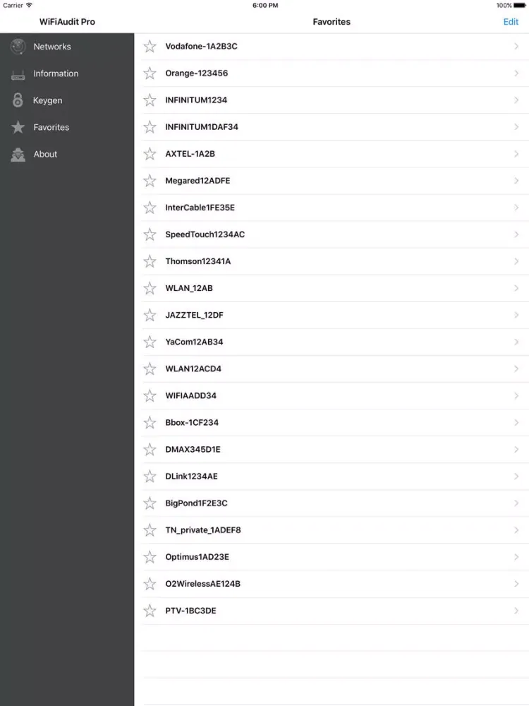 تصاویر WiFiAudit Pro for iPad iPad 