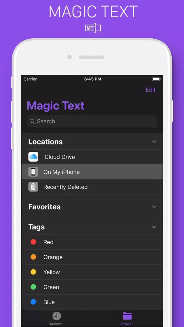 Magic Text 스크린샷