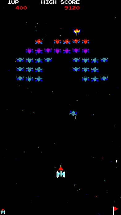 Capturas de tela do Galaxia