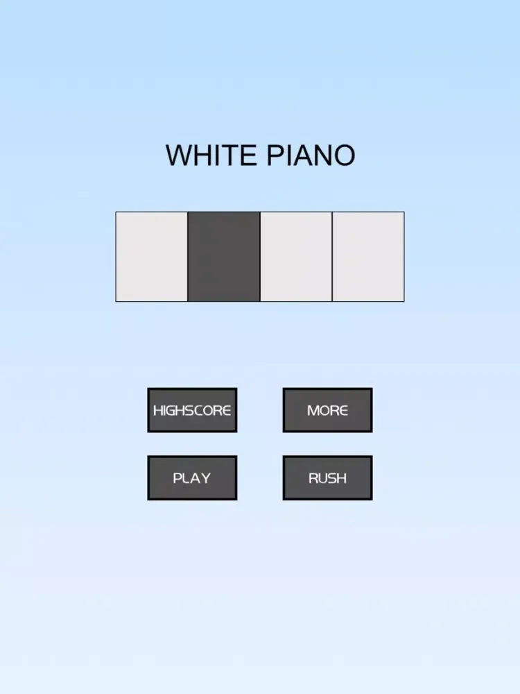 Ảnh chụp màn hình của White Piano iPad 
