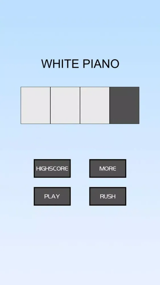 Ảnh chụp màn hình của White Piano