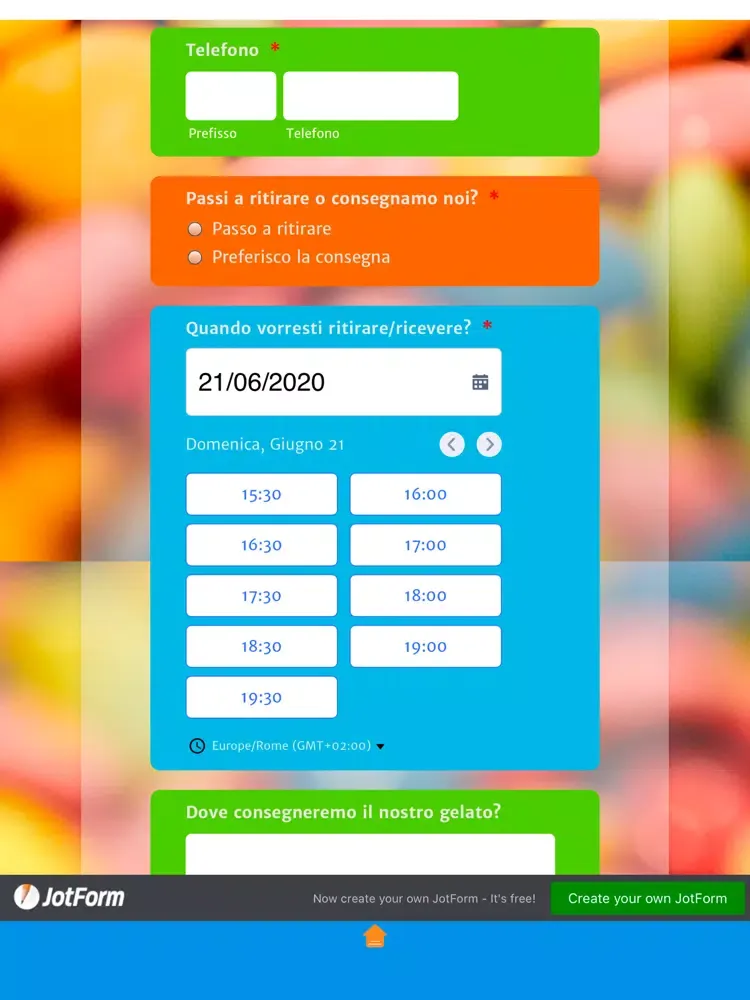 Bettinellis Gelateria iPad  سکرین شاٹس