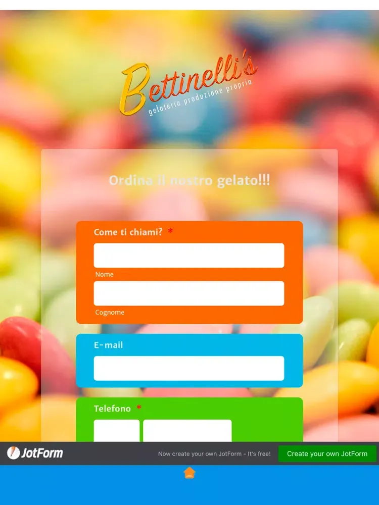 Bettinellis Gelateria iPad  سکرین شاٹس