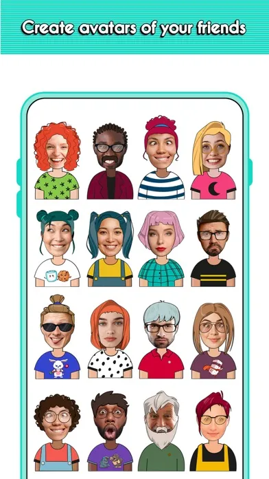 Captures d'écran de 3D Avatar Maker - Face Emoji