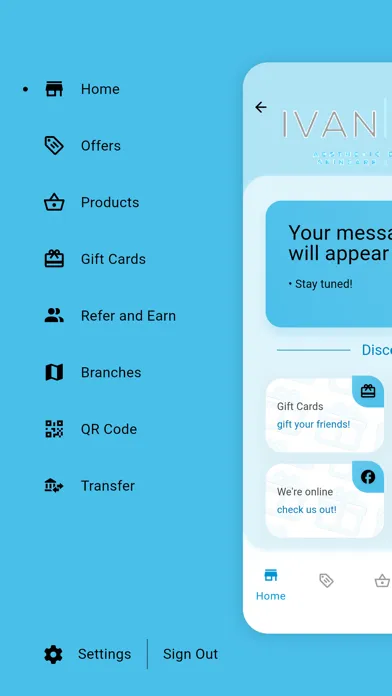 Captures d'écran de Ivan Med Loyalty Scheme
