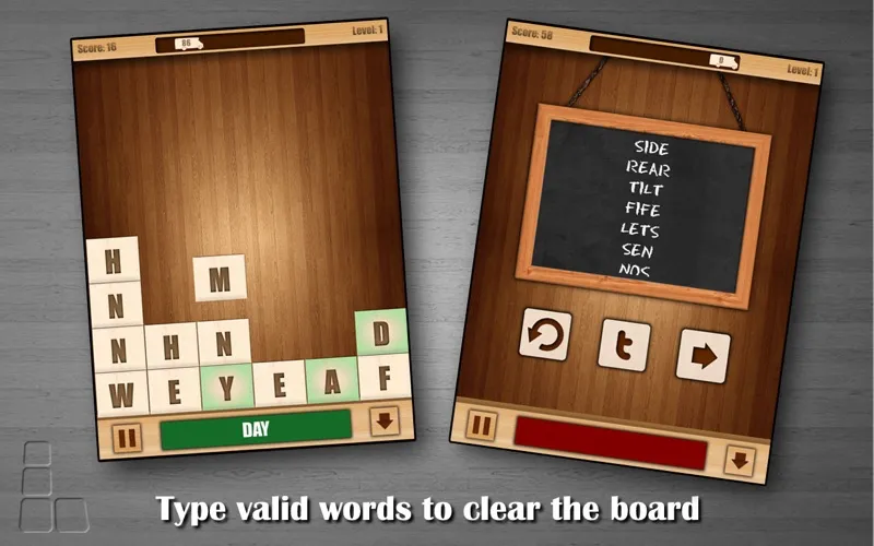 Letris 2: Word puzzle game Screenshots
