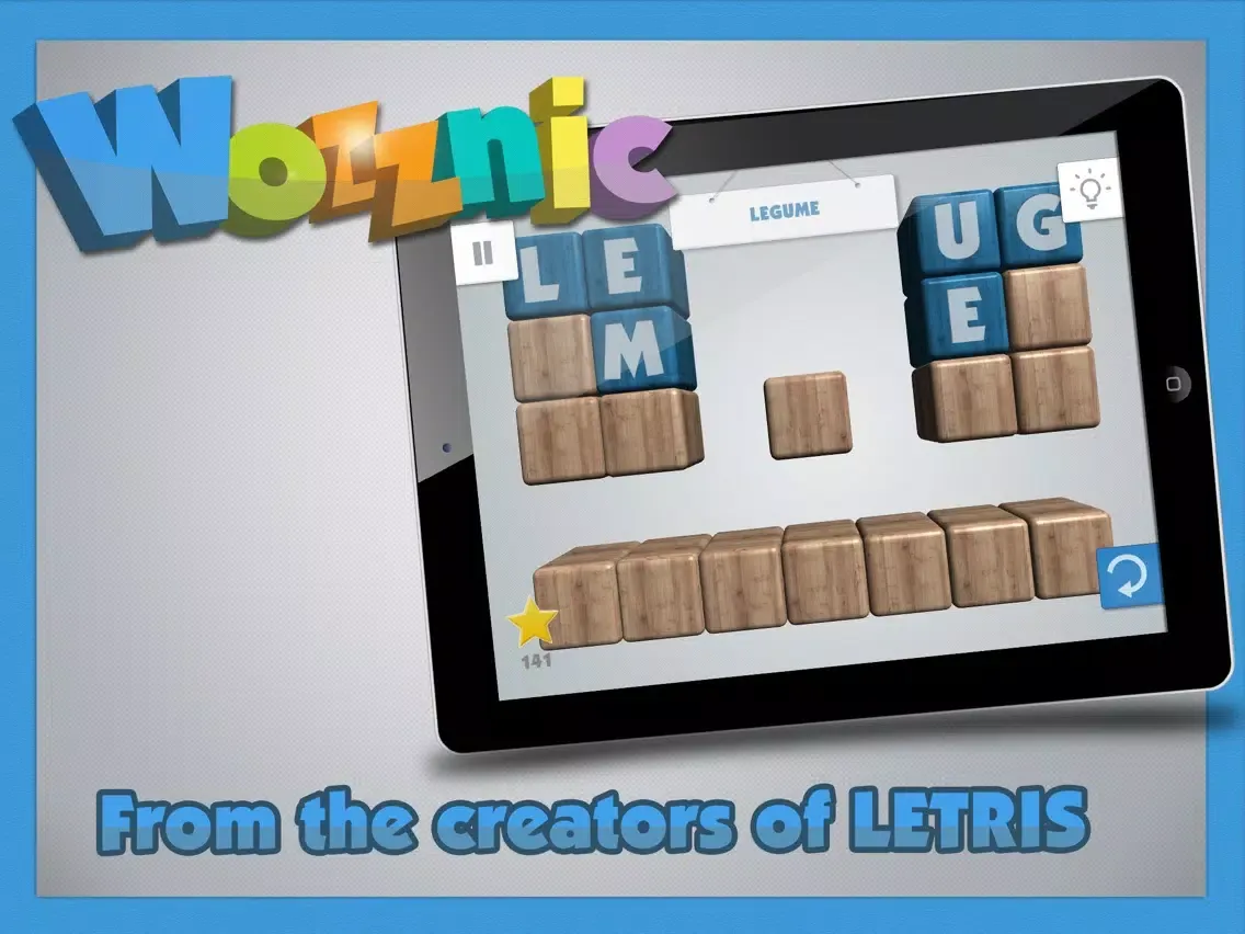 Скриншоты Wozznic - Word puzzle game iPad 