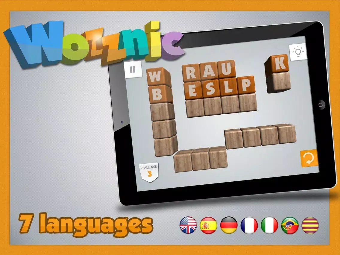 Скриншоты Wozznic - Word puzzle game iPad 