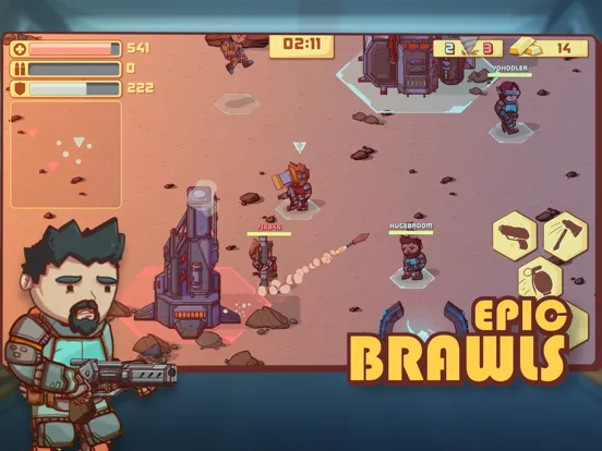 Resource War・brawl survivors iPad 應用截圖
