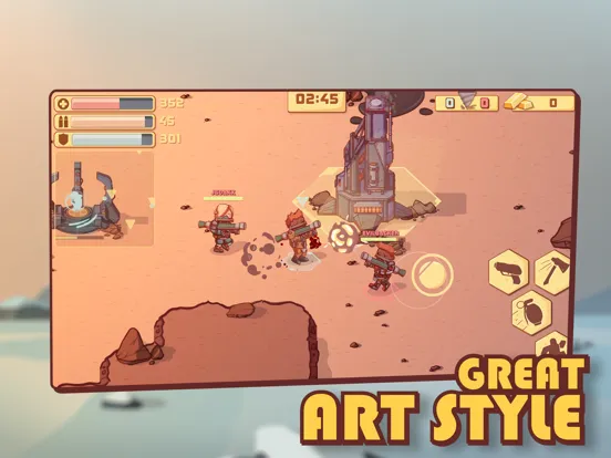 Resource War・brawl survivors iPad 應用截圖
