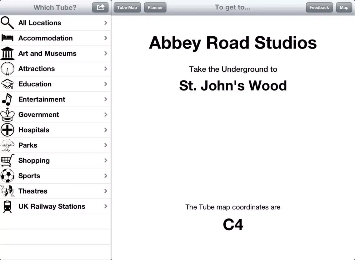 Screenshot di Which Tube? iPad 