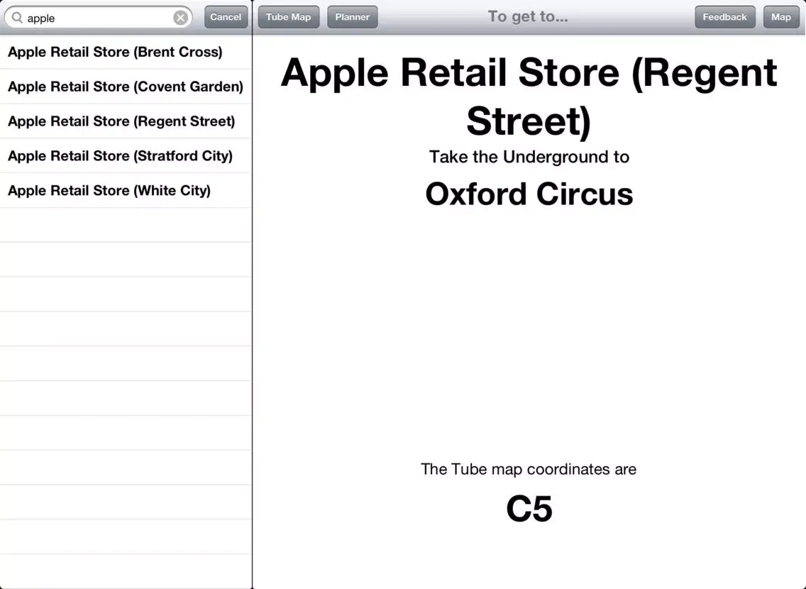 Screenshot di Which Tube? iPad 