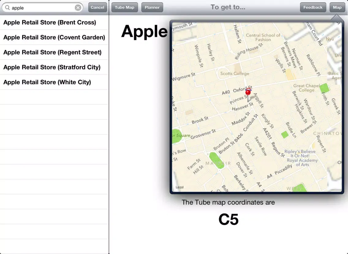 Screenshot di Which Tube? iPad 