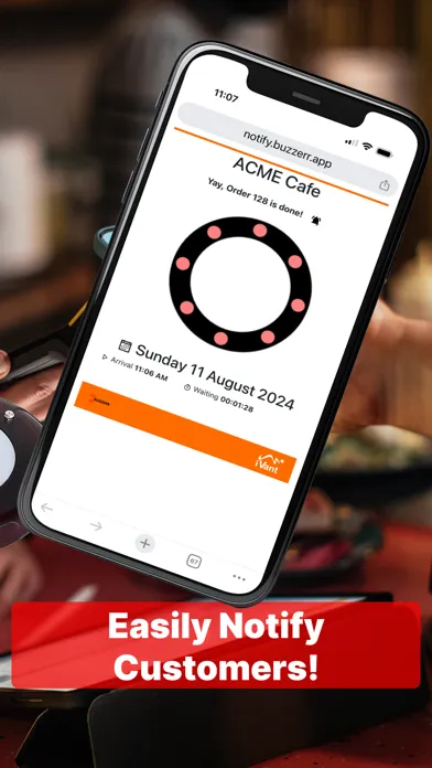 Capturas de pantalla de Buzzerr - pager notifications