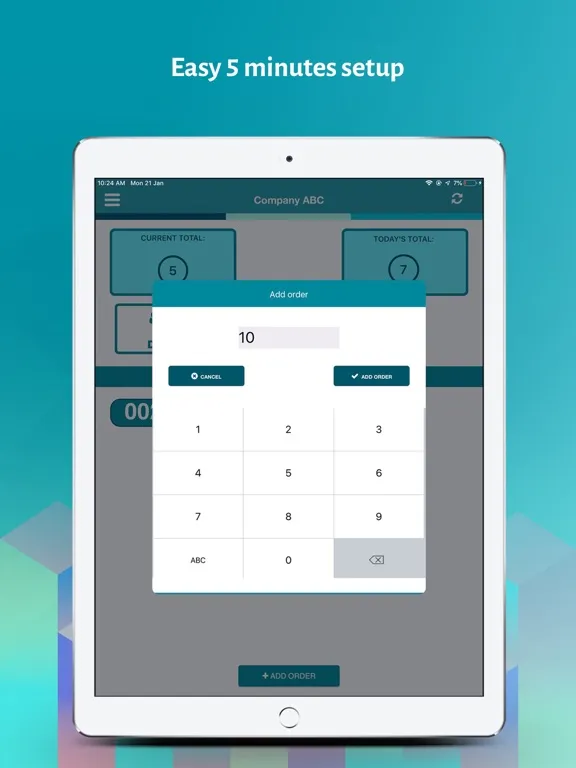 OrderReady TV Screen Alert iPad  سکرین شاٹس