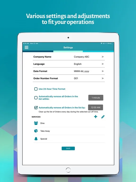 OrderReady TV Screen Alert iPad  سکرین شاٹس