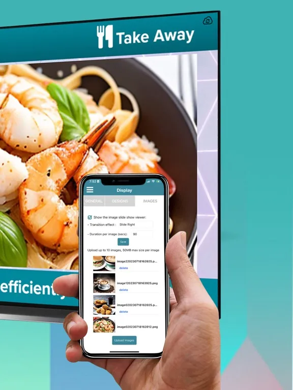 OrderReady TV Screen Alert iPad  سکرین شاٹس