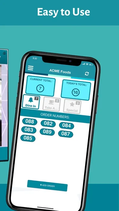 OrderReady TV Screen Alert سکرین شاٹس