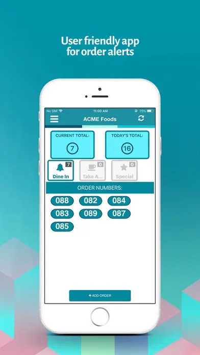 OrderReady TV Screen Alert سکرین شاٹس