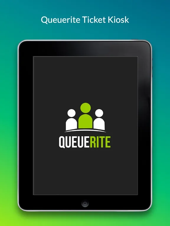 QueueRite Ticket Kiosk iPad 应用截图