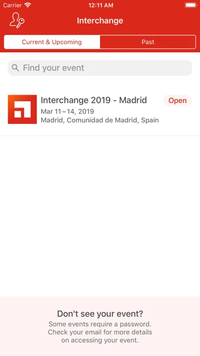 Captures d'écran de Ivanti Events