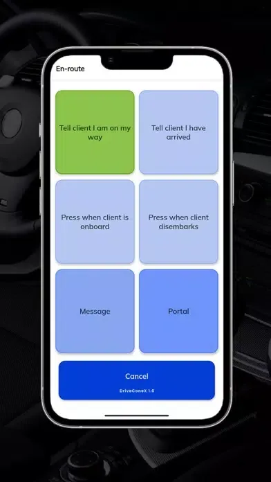 Скриншоты DriveConX App