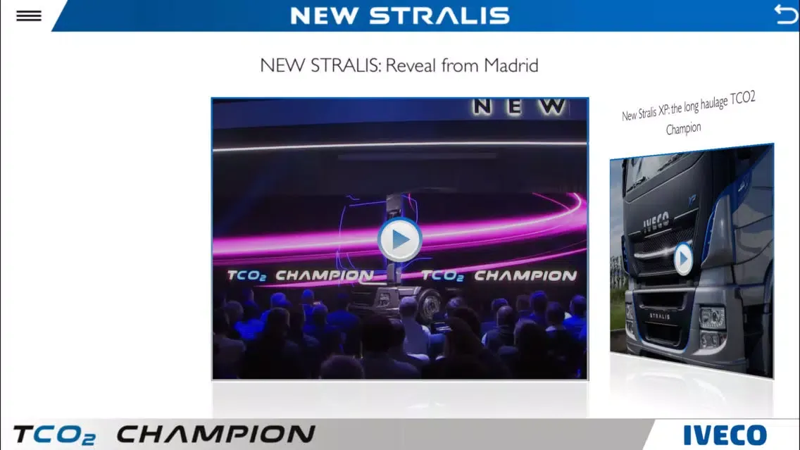 IVECO NEW STRALIS for iPhone Ekran Görüntüleri