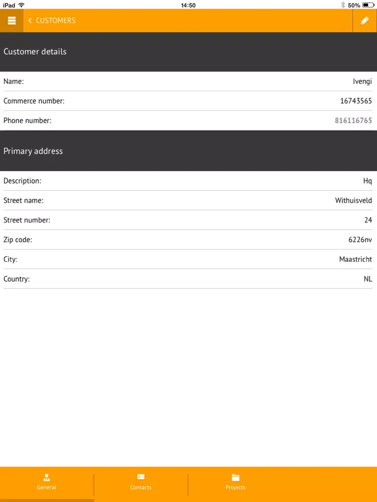 EzTime iPad  स्क्रीनशॉट