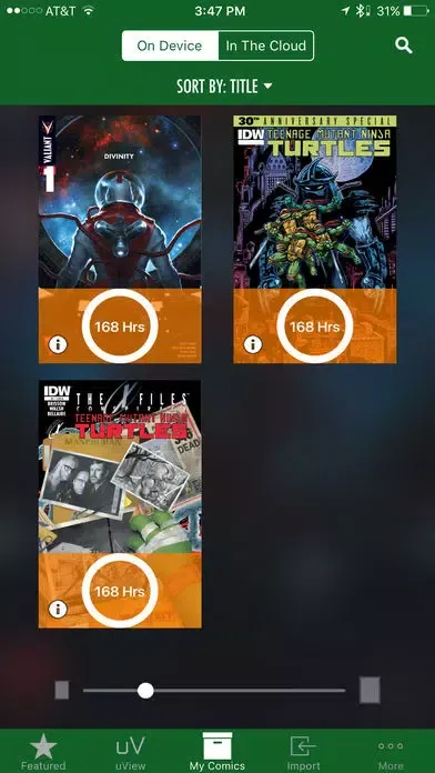 Capturas de pantalla de Comics Plus Library Edition
