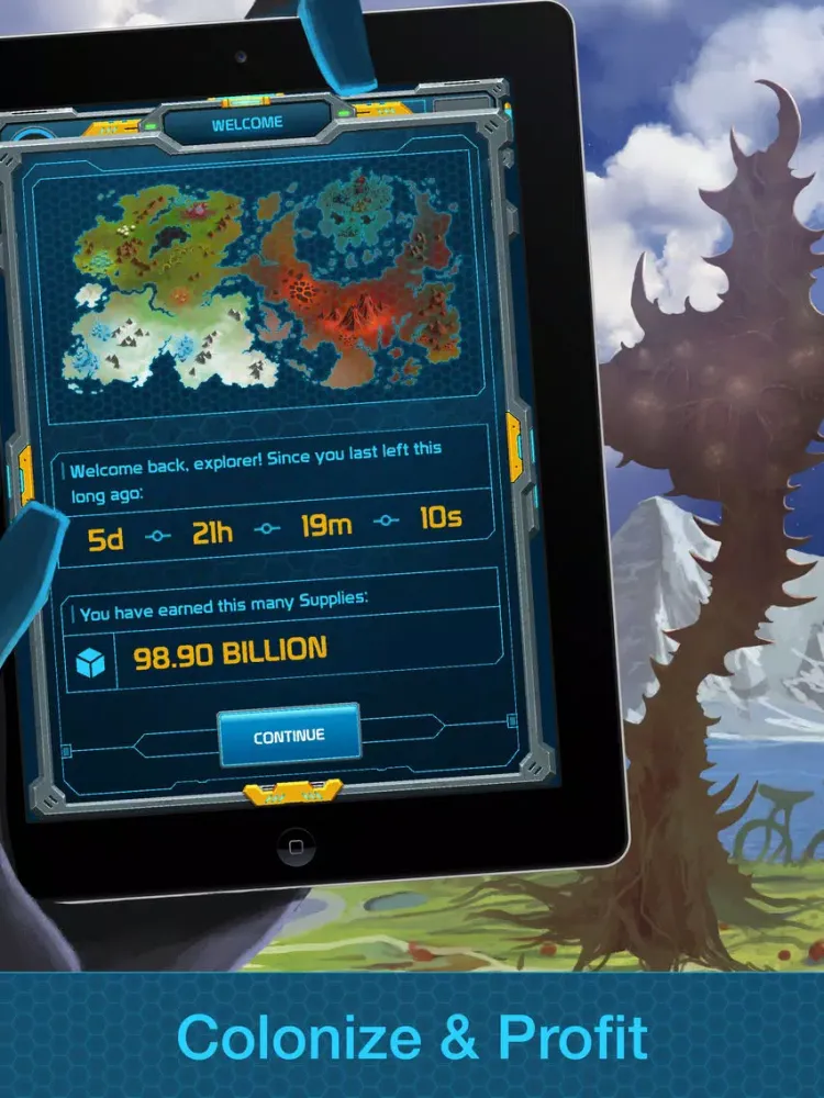 Скриншоты Alien Adventurer iPad 