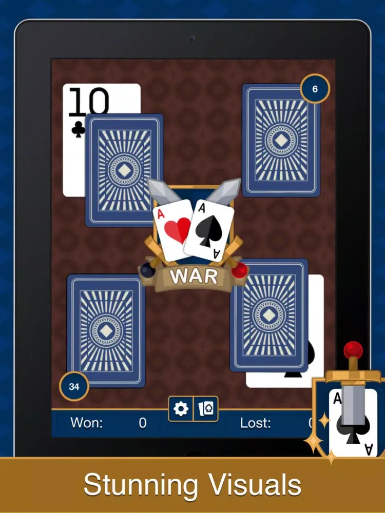 Capturas de pantalla de War - The Card Game iPad 