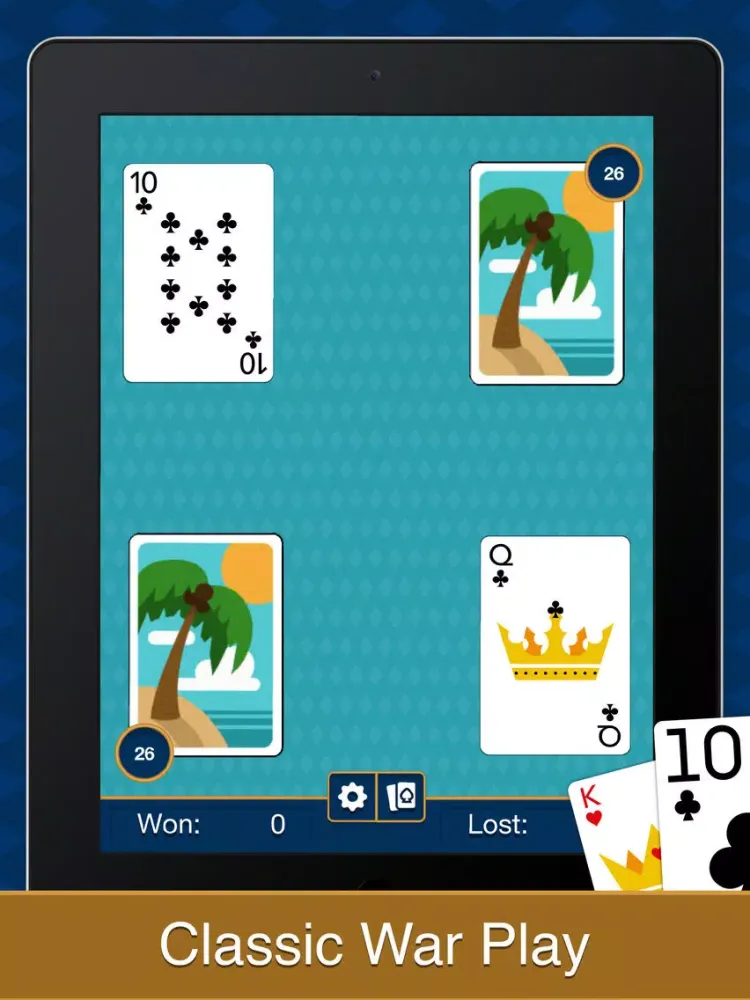 Capturas de pantalla de War - The Card Game iPad 