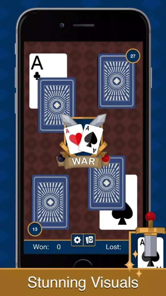 Capturas de pantalla de War - The Card Game