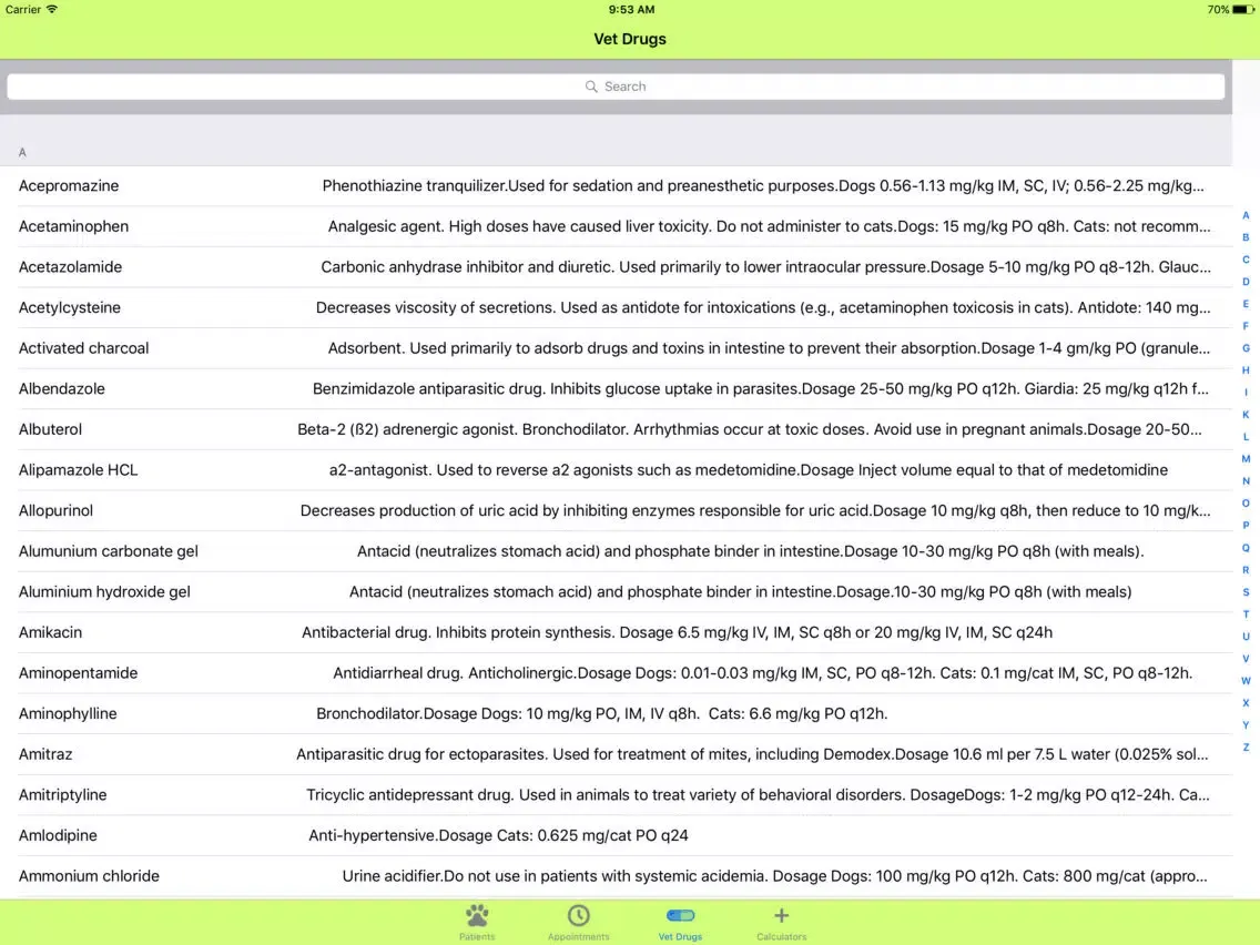 صور Veterinary Patients iPad 